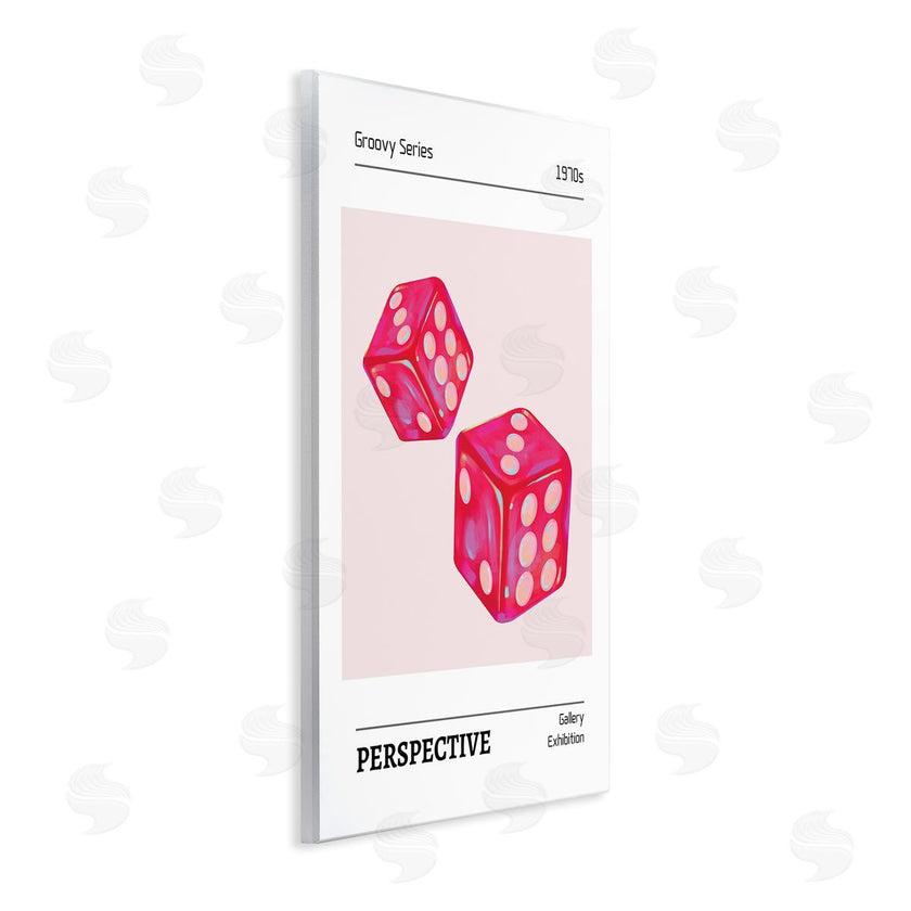 LSR Design Studio | Pink Dice Pair