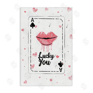LSR Design Studio | Lucky You Playing Card