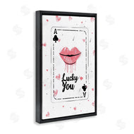 LSR Design Studio | Lucky You Playing Card