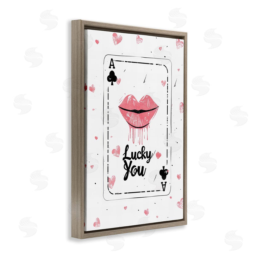 LSR Design Studio | Lucky You Playing Card