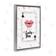 LSR Design Studio | Lucky You Playing Card