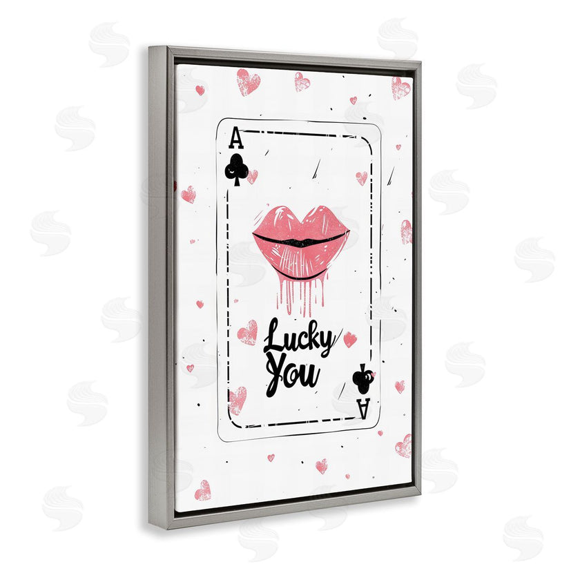 LSR Design Studio | Lucky You Playing Card