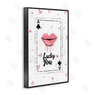 LSR Design Studio | Lucky You Playing Card
