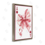 LSR Design Studio | Pastel Bow Playing Card