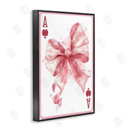 LSR Design Studio | Pastel Bow Playing Card
