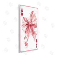 LSR Design Studio | Pastel Bow Playing Card