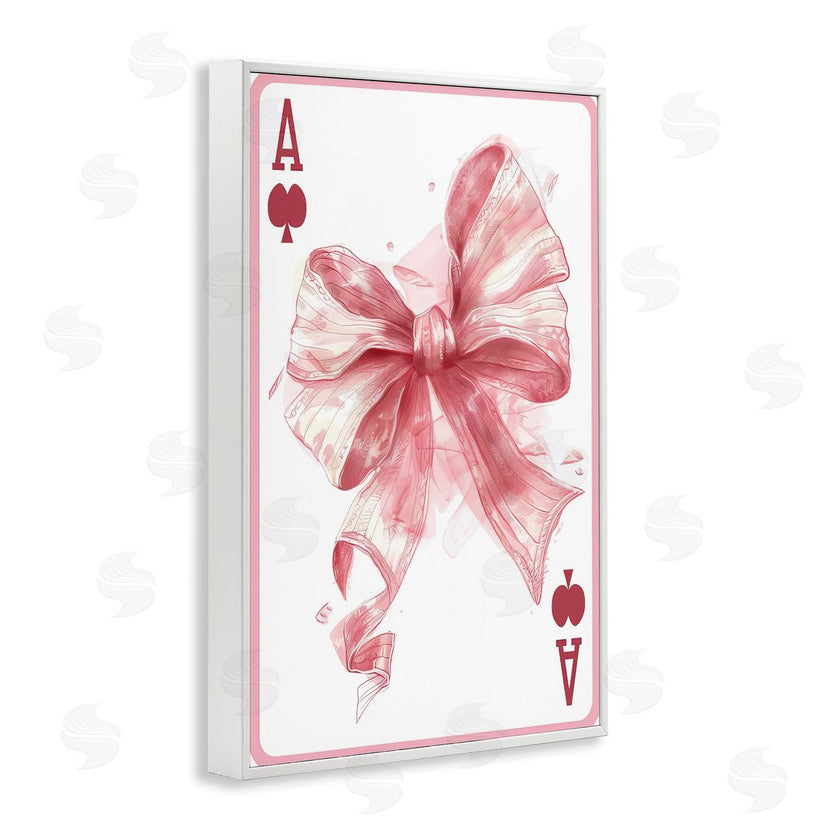LSR Design Studio | Pastel Bow Playing Card