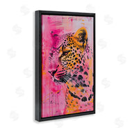 LSR Design Studio | Vibrant Purple & Orange Cheetah