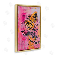 LSR Design Studio | Vibrant Purple & Orange Cheetah