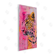 LSR Design Studio | Vibrant Purple & Orange Cheetah