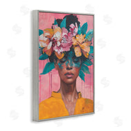 LSR Design Studio | Woman With Floral Headdress