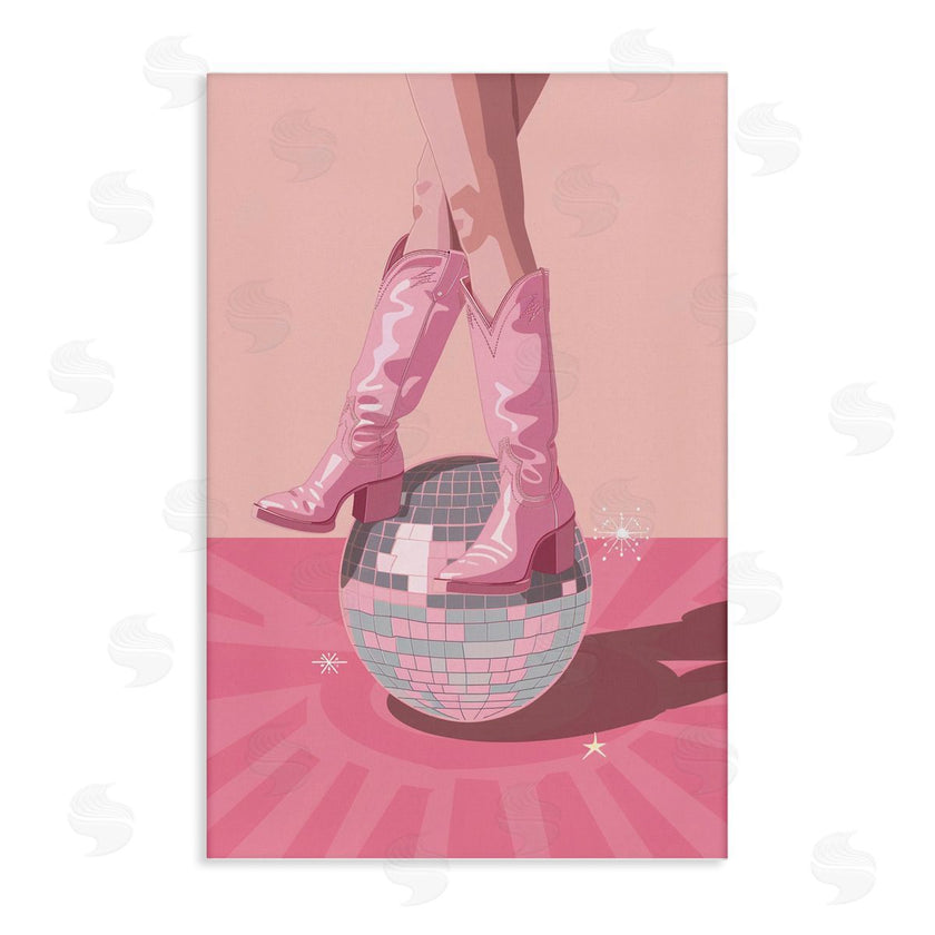 LSR Design Studio | Pink Disco Cowgirl Balancing