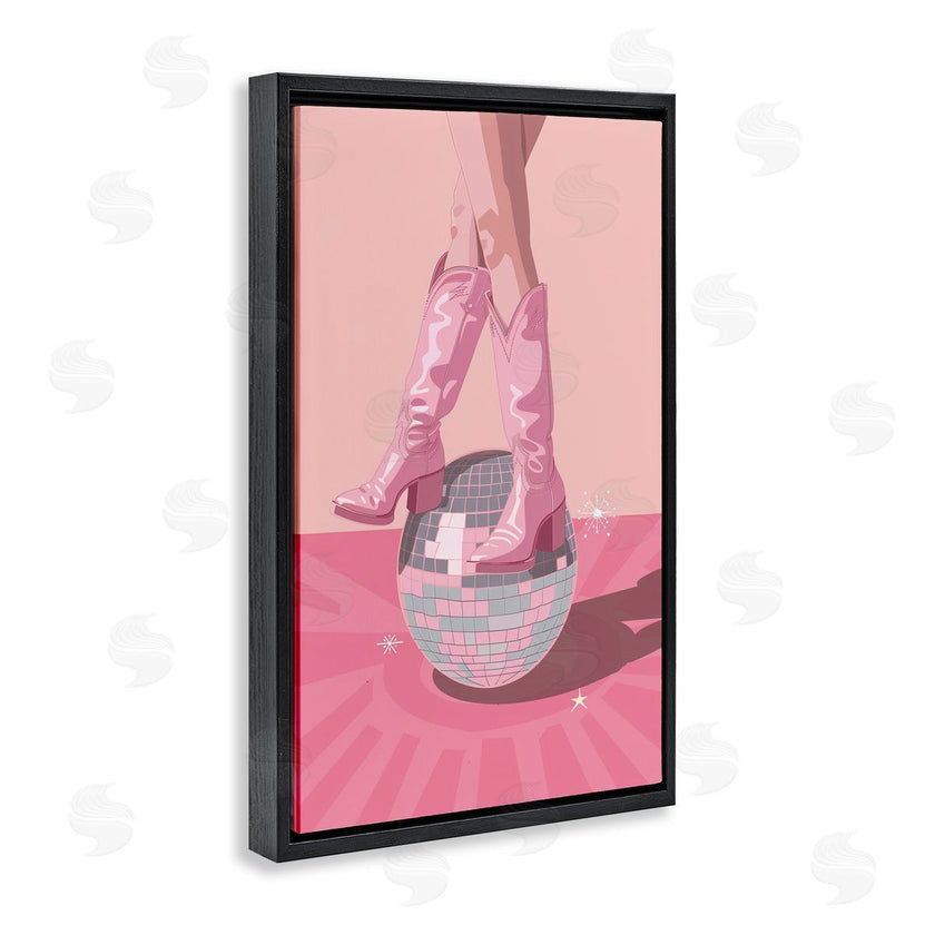 LSR Design Studio | Pink Disco Cowgirl Balancing