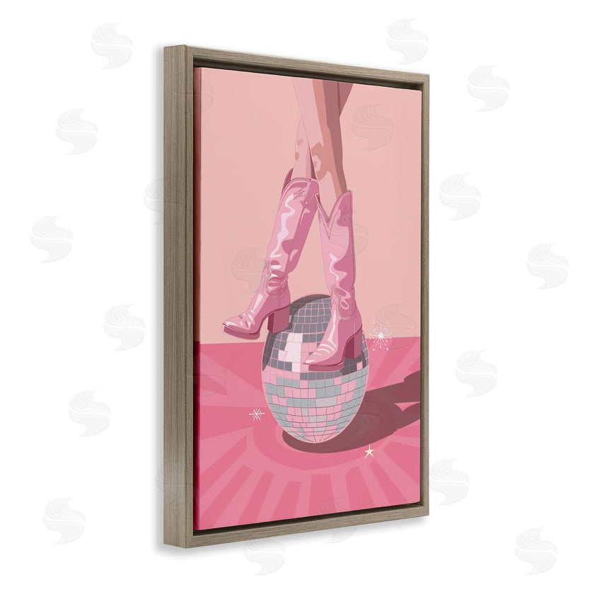 LSR Design Studio | Pink Disco Cowgirl Balancing