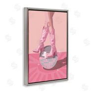 LSR Design Studio | Pink Disco Cowgirl Balancing