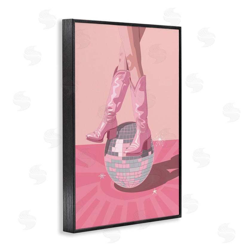 LSR Design Studio | Pink Disco Cowgirl Balancing