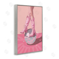 LSR Design Studio | Pink Disco Cowgirl Balancing