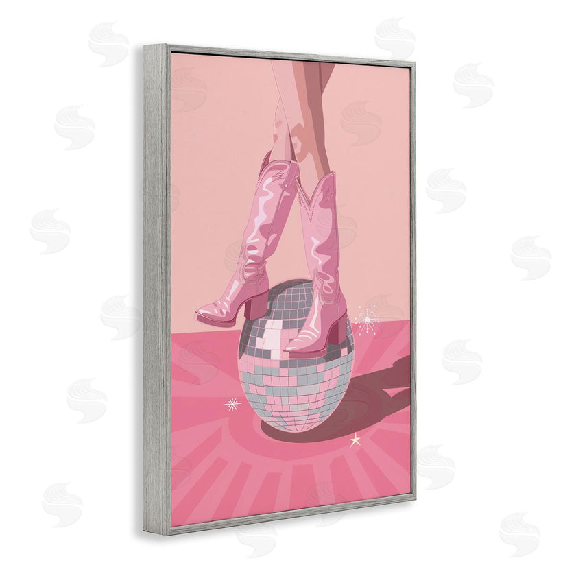 LSR Design Studio | Pink Disco Cowgirl Balancing