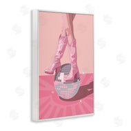 LSR Design Studio | Pink Disco Cowgirl Balancing