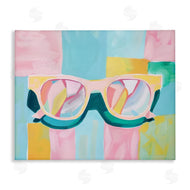 Arlington Prints | Blocked Pastels & Sunglasses
