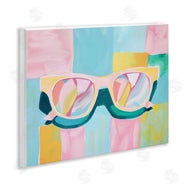 Arlington Prints | Blocked Pastels & Sunglasses