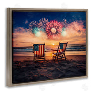 Arlington Prints | Summer Fireworks at Beach