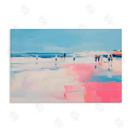 Arlington Prints | Pastel Summer Beach Abstraction