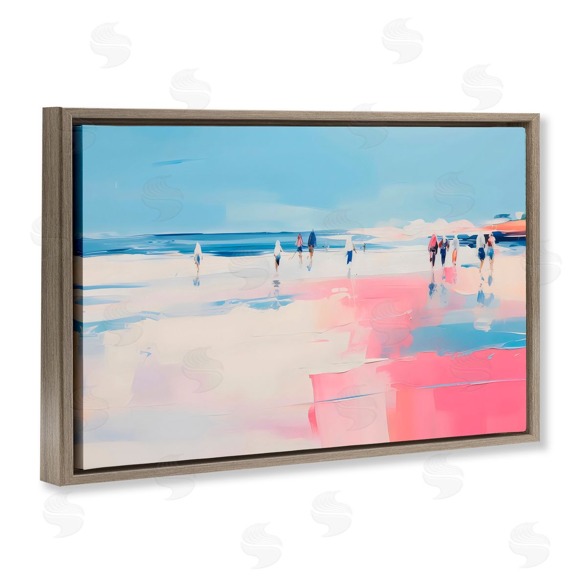 Arlington Prints | Pastel Summer Beach Abstraction
