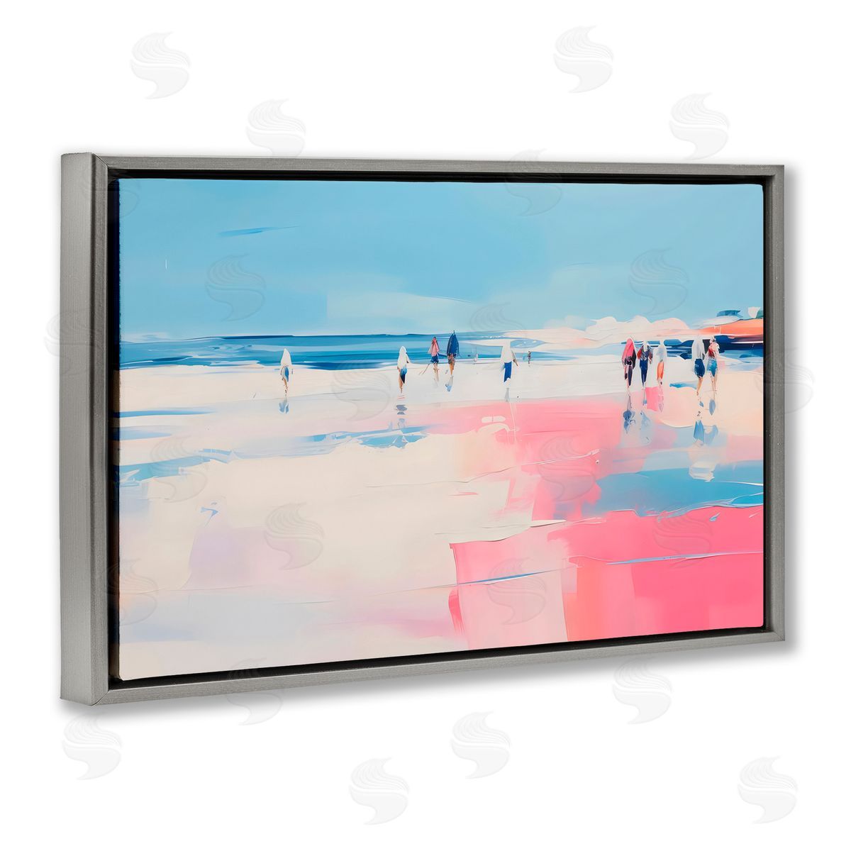 Arlington Prints | Pastel Summer Beach Abstraction