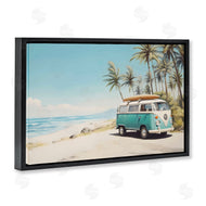 Arlington Prints | Summer Bus on Shoreline