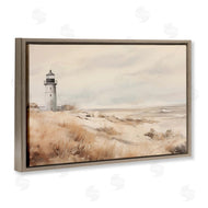 Arlington Prints | Distant Lighthouse in Neutral Tones