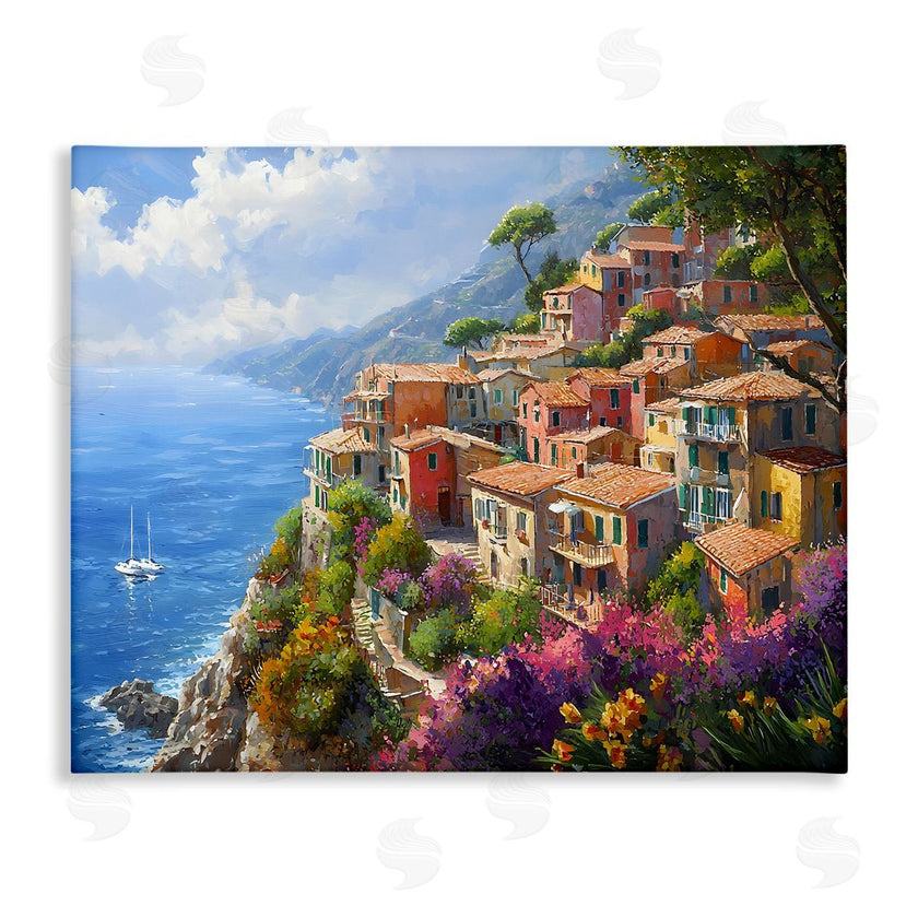 Franklyn Gregory | Coastal Seaside Village View