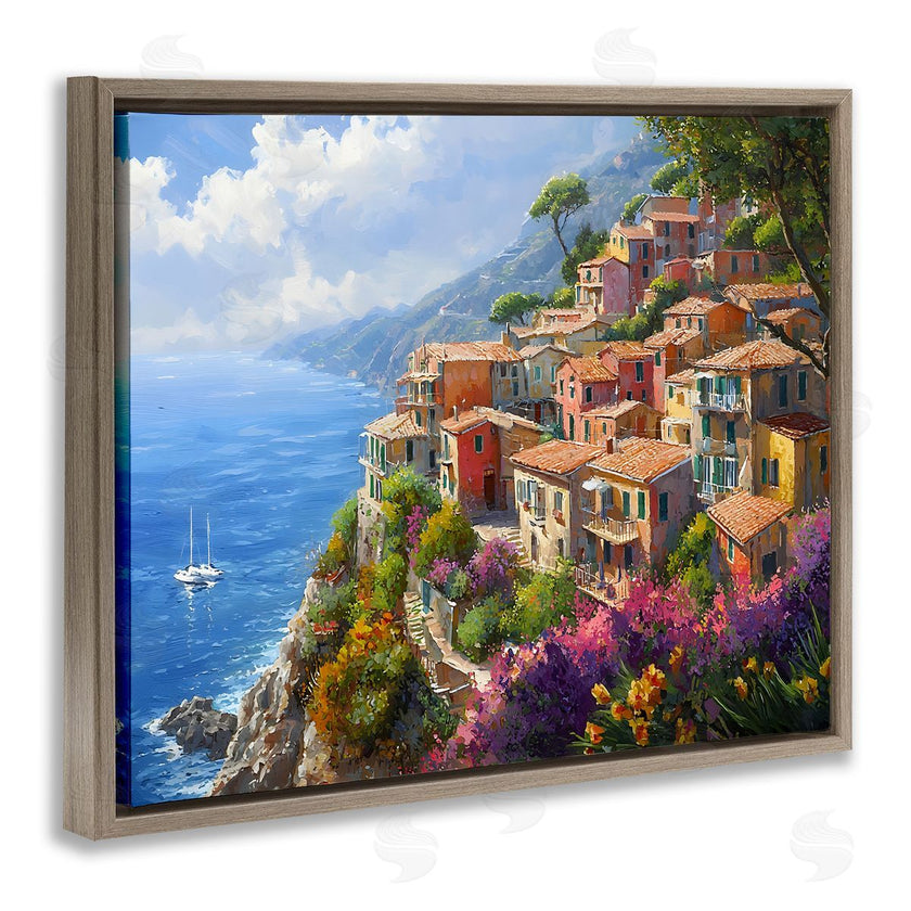 Franklyn Gregory | Coastal Seaside Village View