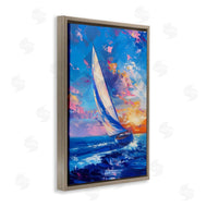 LSR Design Studio | Abstract Boat at Sunset
