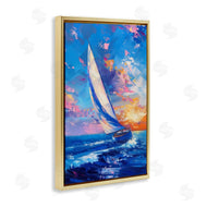 LSR Design Studio | Abstract Boat at Sunset