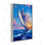 LSR Design Studio | Abstract Boat at Sunset