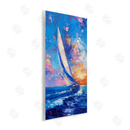 LSR Design Studio | Abstract Boat at Sunset