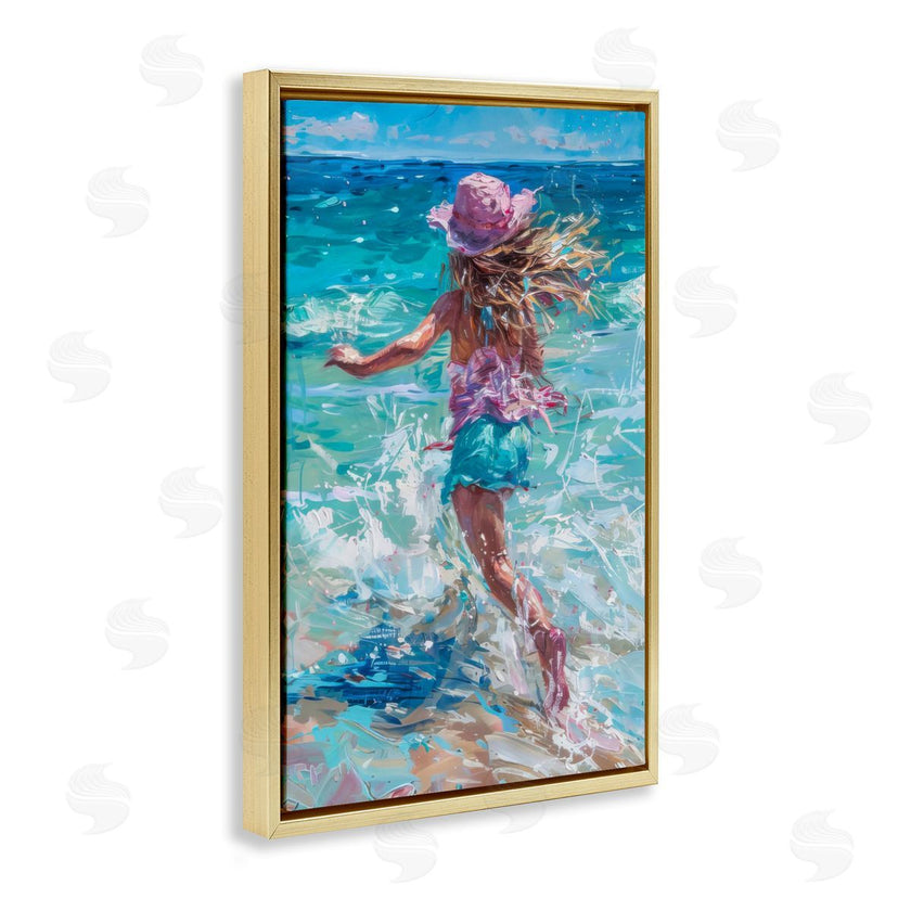 LSR Design Studio | Summer Beach Fun Girl