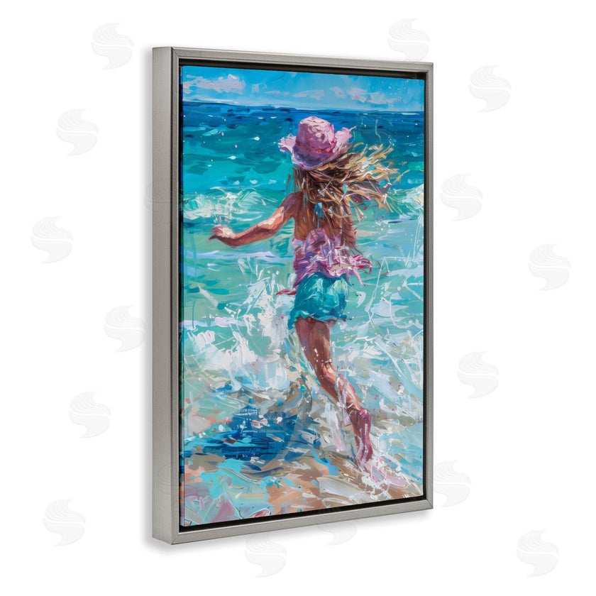 LSR Design Studio | Summer Beach Fun Girl