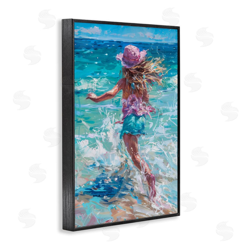 LSR Design Studio | Summer Beach Fun Girl