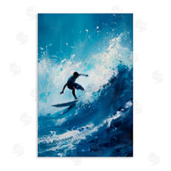 LSR Design Studio | Surfer & Splashing Wave