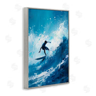 LSR Design Studio | Surfer & Splashing Wave