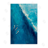 LSR Design Studio | Surfers & Wave Aerial View
