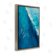 LSR Design Studio | Surfers & Wave Aerial View