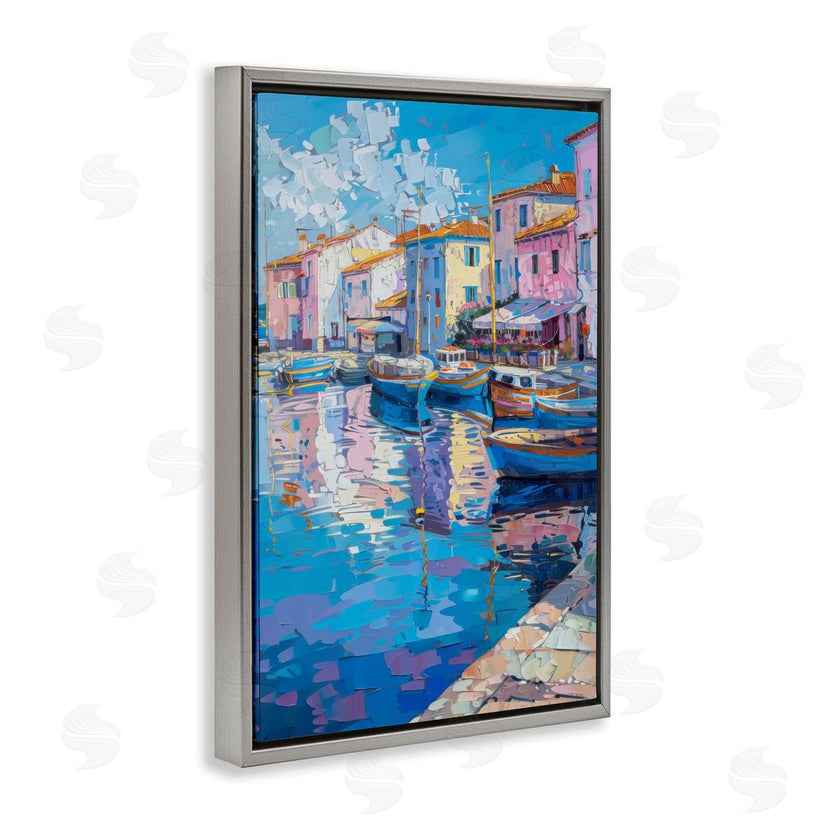 LSR Design Studio | Abstract Harbor Reflection