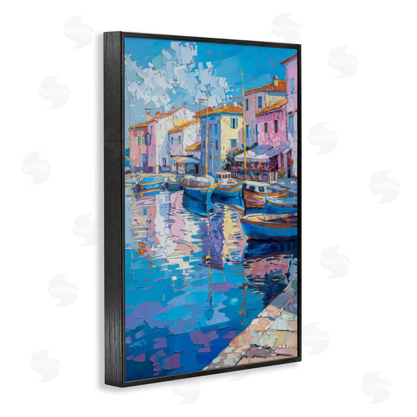 LSR Design Studio | Abstract Harbor Reflection