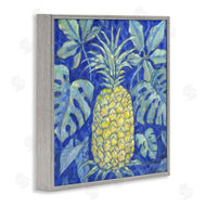 Paul Brent | Tropical Pineapple on Blue
