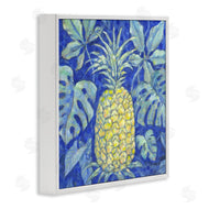 Paul Brent | Tropical Pineapple on Blue