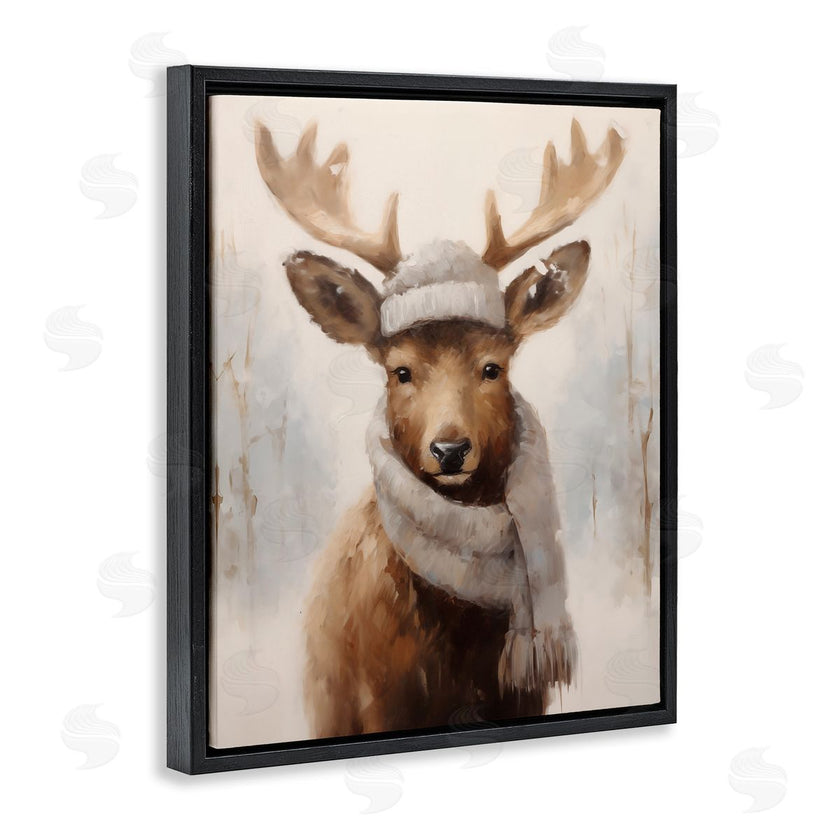 Arlington Prints | Cozy Winter Deer Fawn