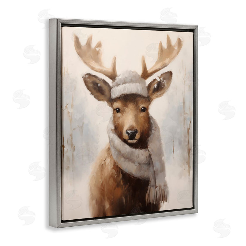 Arlington Prints | Cozy Winter Deer Fawn
